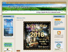 Tablet Screenshot of forcedgreen.com